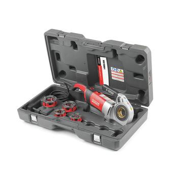 螺纹工具| Ridgid 600-I手持电源驱动器1/2英寸. - 1-1/4 in. 模头、支撑臂和模壳